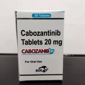 Cabozanib Cabozantinib 20 mg tablets carton by BDR Pharmaceuticals