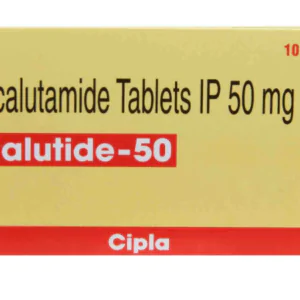 Calutide-50 Bicalutamide 50 mg tablets carton by Cipla