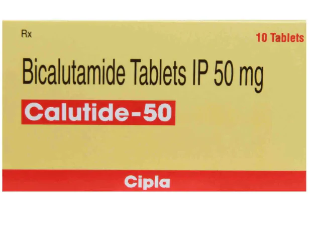 Calutide-50 Bicalutamide 50 mg tablets carton by Cipla