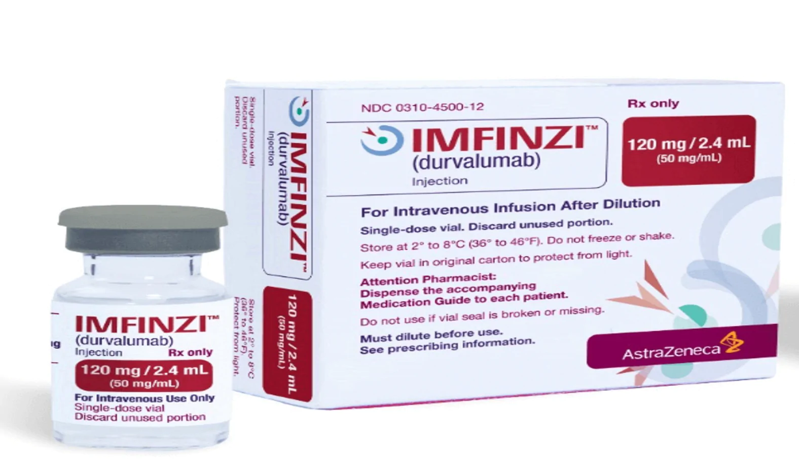 Imfinzi Durvalumab 120mg 500mg Injection - Medicine Distributor in Delhi | A.K. Pharma