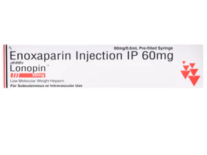 Lonopin Enoxaparin Injection - Medicine Distributor in Delhi | A.K. Pharma