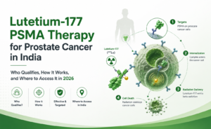 Lutetium-177 PSMA targeted therapy for prostate cancer in India 2026 — A.K. Pharma medicine distributor Delhi