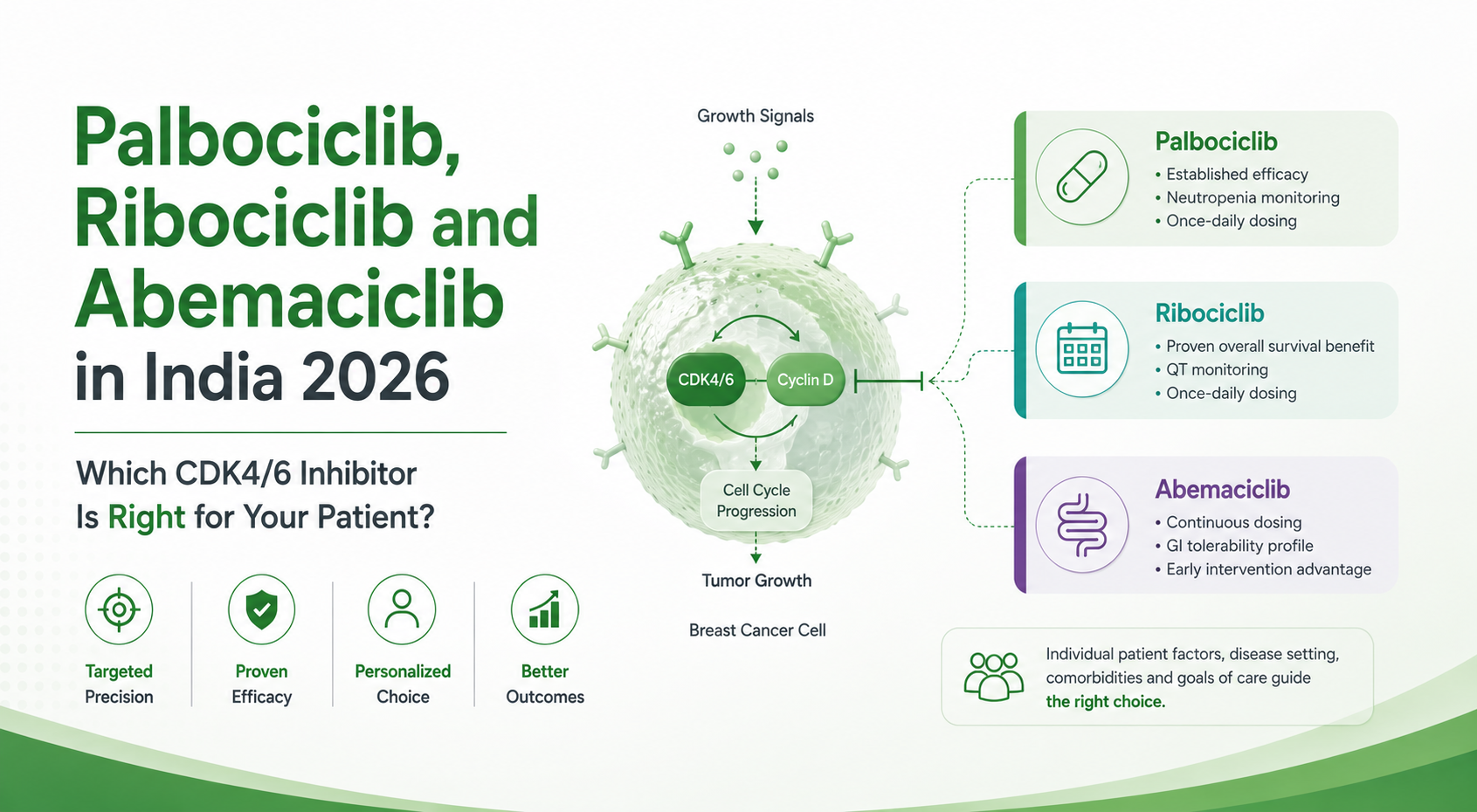CDK4/6 inhibitors Palbociclib Ribociclib Abemaciclib for HR positive breast cancer in India 2026 — A.K. Pharma pharmaceutical distributor Delhi