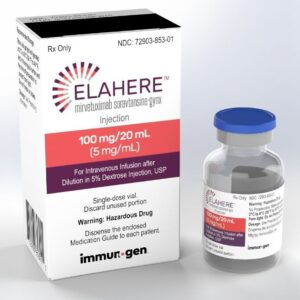 Elahere Mirvetuximab Soravtansine 100mg Injection - Medicine Distributor in Delhi | Pharmaceutical Distributor in Delhi | A.K. Pharma