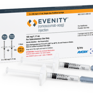 Evenity Romosozumab 105mg/1.17mL Injection - Medicine Distributor in Delhi | Pharmaceutical Distributor in Delhi | A.K. Pharma