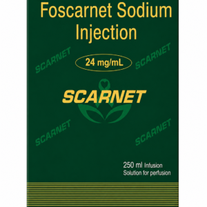 Scarnet Foscarnet Sodium 24mg/mL Injection - Medicine Distributor in Delhi | Pharmaceutical Distributor in Delhi | A.K. Pharma