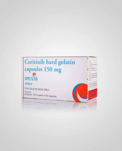 Spexib Ceritinib 150mg Capsules - Medicine Distributor in Delhi | Pharmaceutical Distributor in Delhi | A.K. Pharma