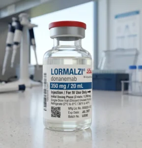 Lormalzi Donanemab 350mg/20mL Injection - Medicine Distributor in Delhi | Pharmaceutical Distributor in Delhi | A.K. Pharma