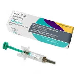 Tremfya guselkumab prefilled syringe
