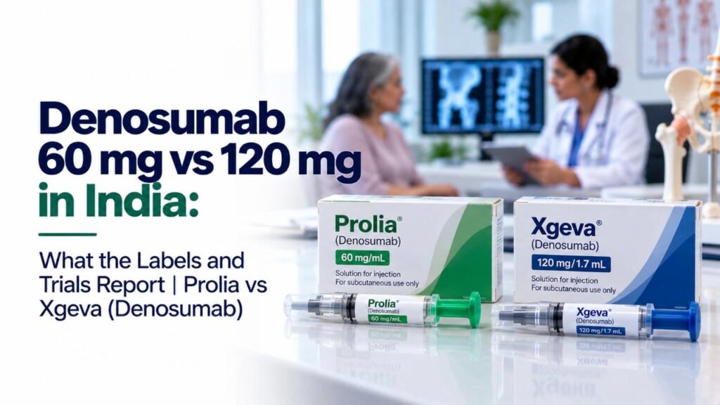 Denosumab 60 mg vs 120 mg — Prolia vs Xgeva comparison | Medicine Distributor in Delhi, A.K. Pharma