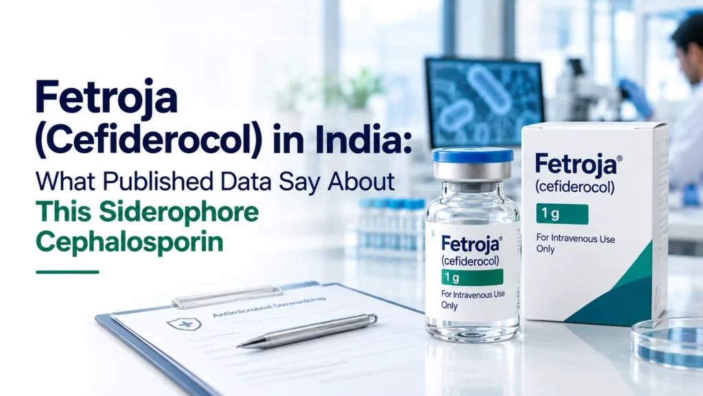 Fetroja cefiderocol siderophore cephalosporin overview — Medicine Distributor in Delhi | A.K. Pharma